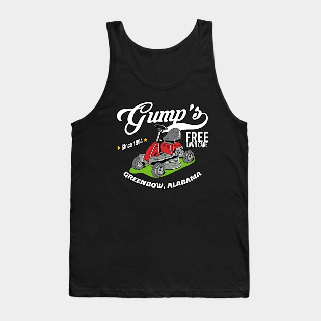 Forrest Gump Lawn Care Tank Top by Smithys